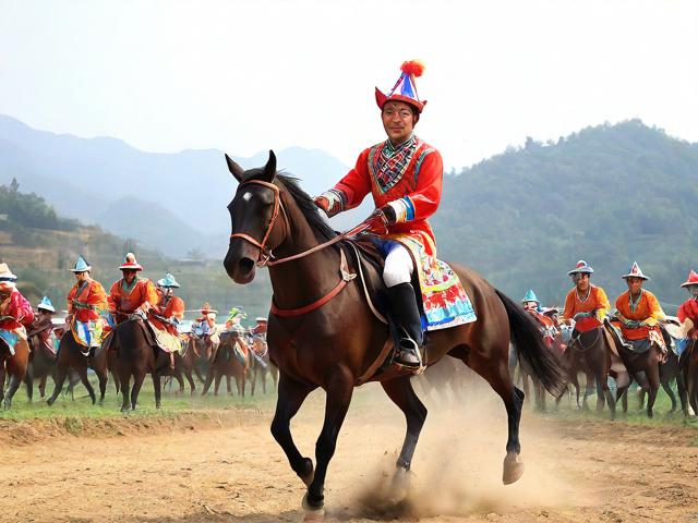 九游体育网站_ 乡村马术表演，传承传统技艺，农村马戏表演视频