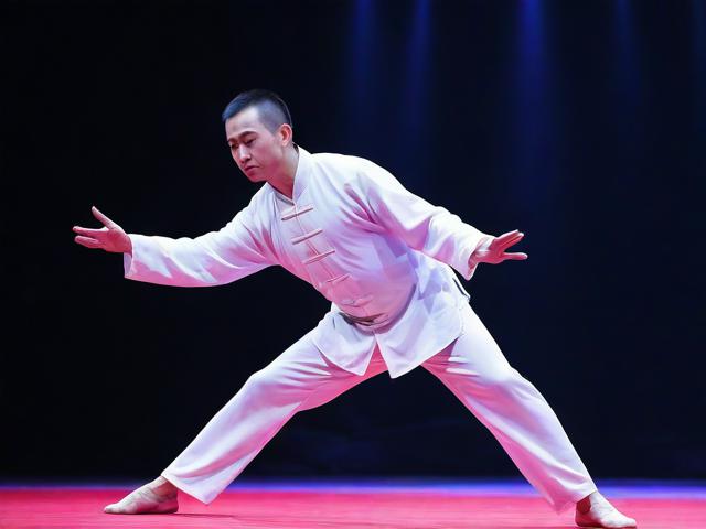 九游体育网站_ 传统武术表演会，文化韵味在运动中绽放，武术演出